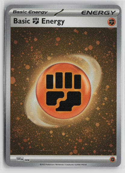 Basic Fighting Energy - Common Holo 3 Swirls SVE 006 NM