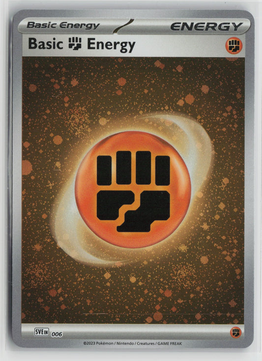 Basic Fighting Energy - Common Holo 3 Swirls SVE 006 NM