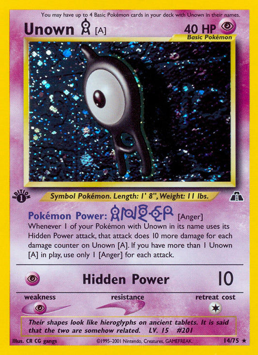 Unown - Neo Discovery #14/75