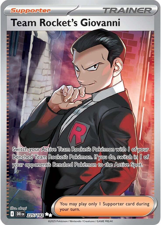 Team Rocket's Giovanni - Destined Rivals #225/182