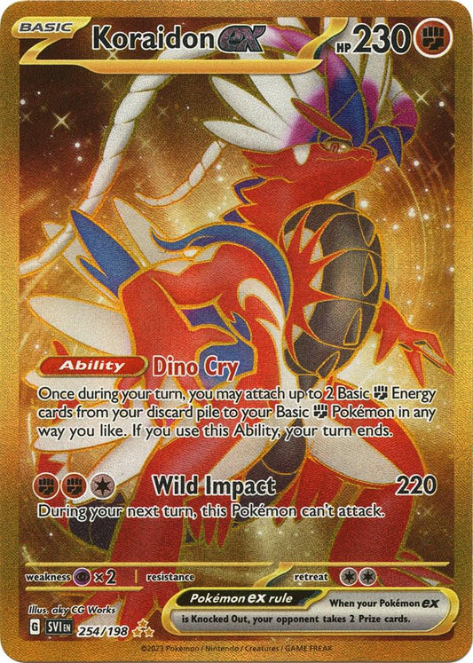 Koraidon EX - Scarlet & Violet Base #254/198