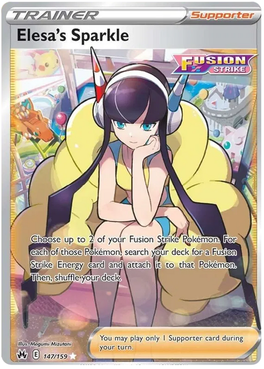 Elesa's Sparkle - Crown Zenith #147/159