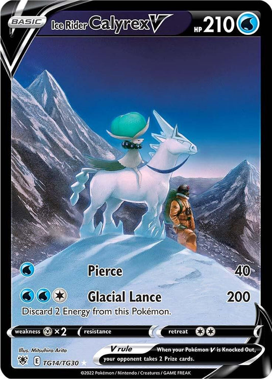 Ice Rider Calyrex V - Astral Radiance Trainer Gallery #TG14/TG30