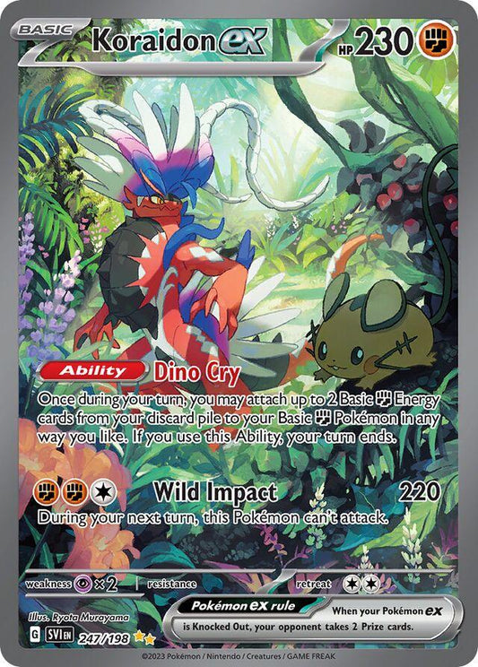 Koraidon EX - Scarlet & Violet Base #247/198