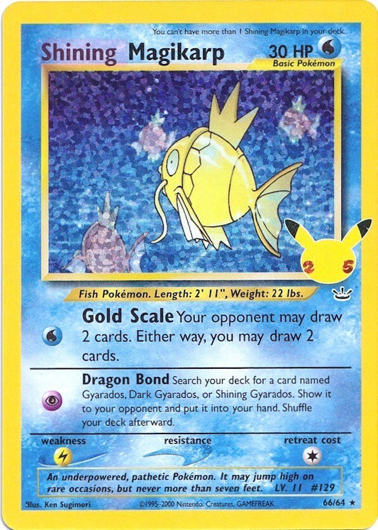 Shining Magikarp -  Celebrations #66/64