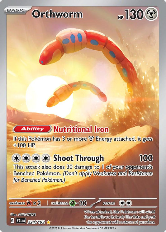 Orthoworm - Paldea Evolved #224/193