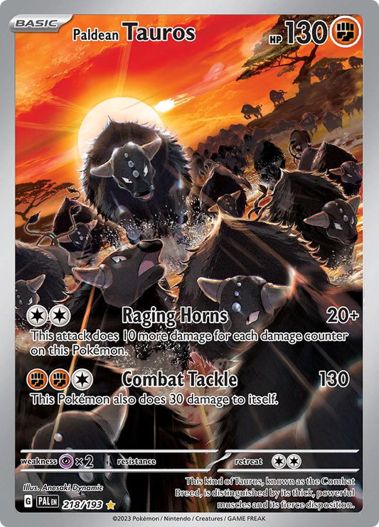 Paldean Tauros - Paldea Evolved #218/193