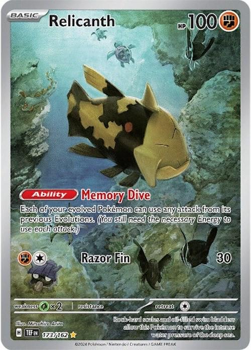 Relicanth - Temporal Forces #173/162
