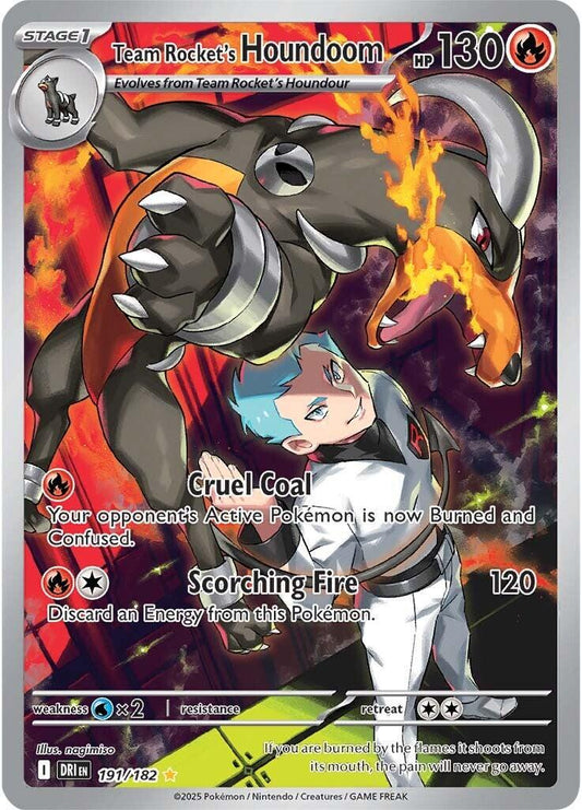 Team Rocket's Houndoom - Destined Rivals #191/182