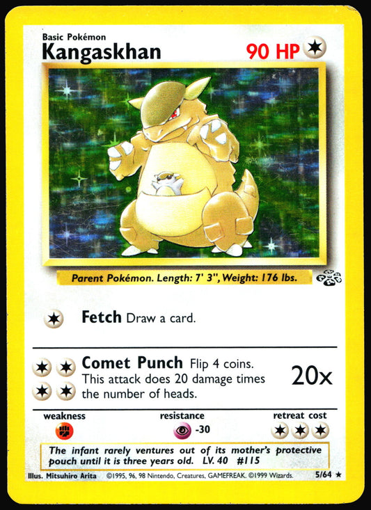 Kangaskhan - Jungle #5/64 holo