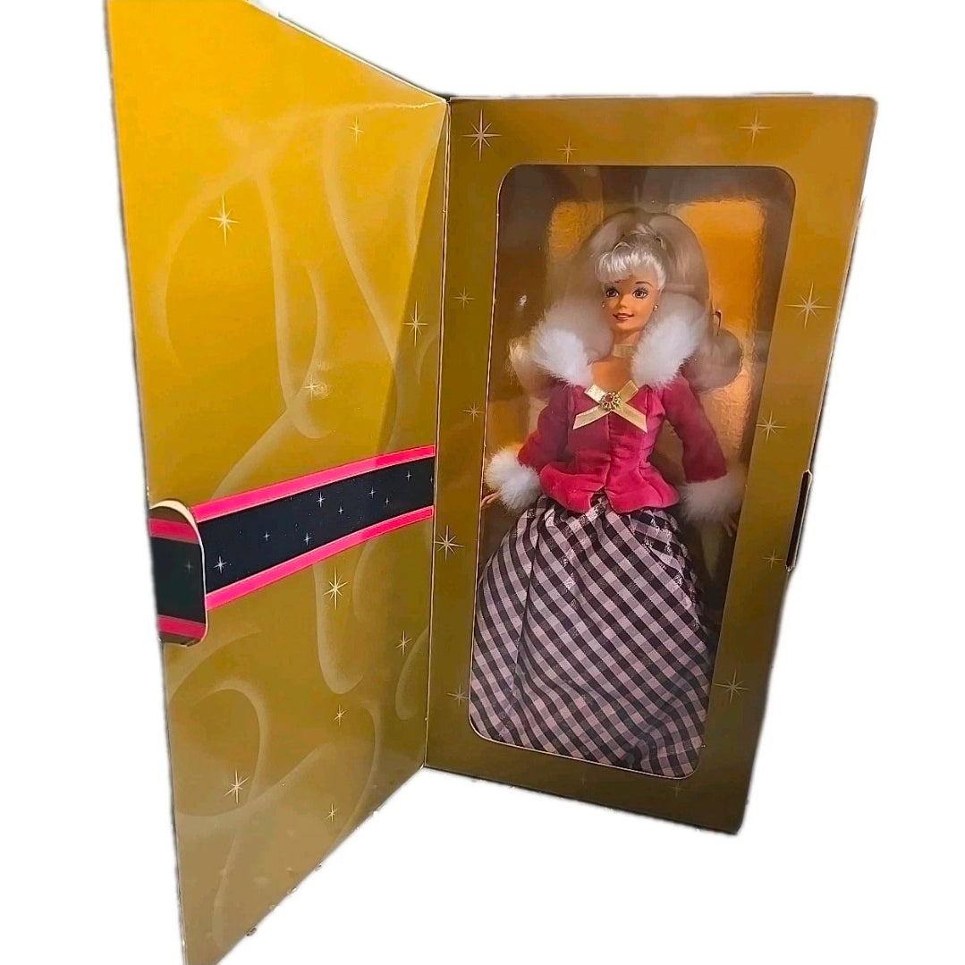 1996 Mattel Avon Exclusive Winter Rhapsody Barbie Doll New In Box