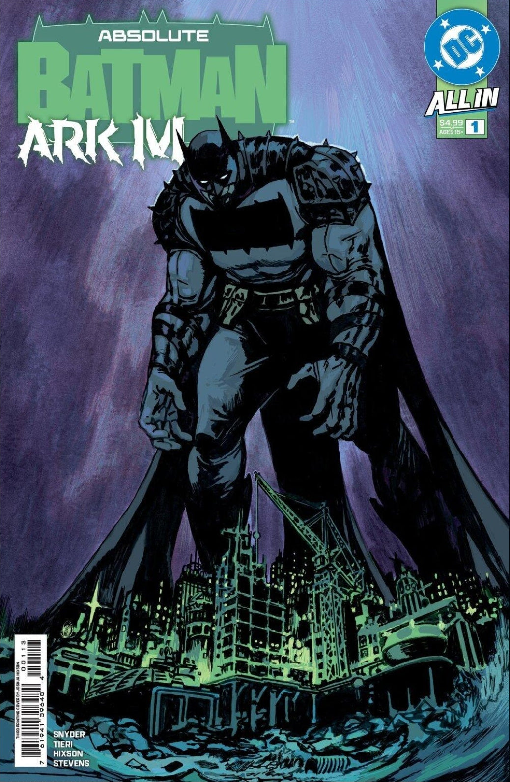 Absolute Batman #1 2 3 4 5 6 7 8 9 10 11 12 13 14 15 16 17 18 19 20 21 22 23 YOU CHOOSE