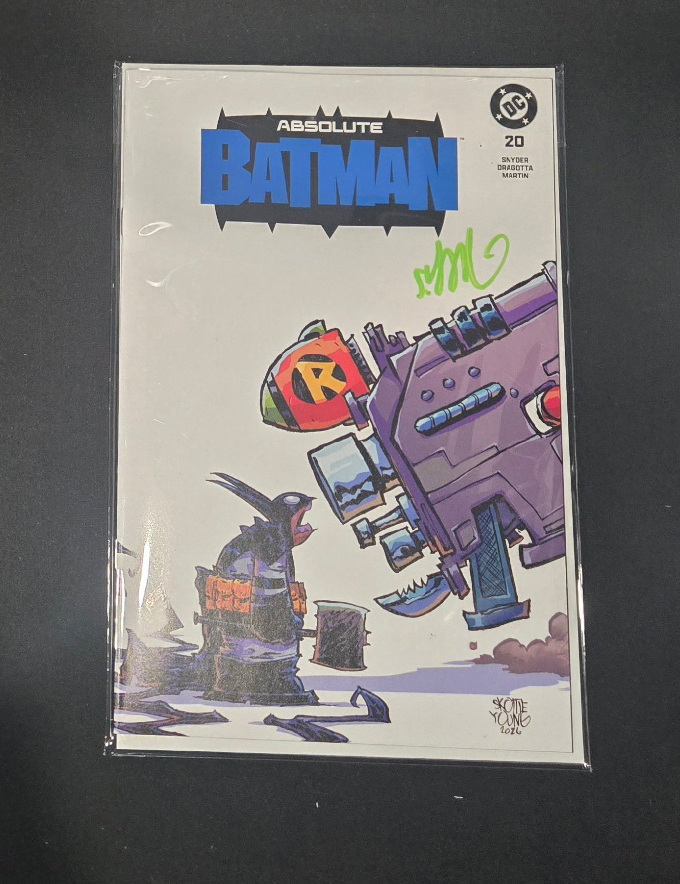 Absolute Batman #20 Skottie Young Connecting Variant Cover Set - SIGNED