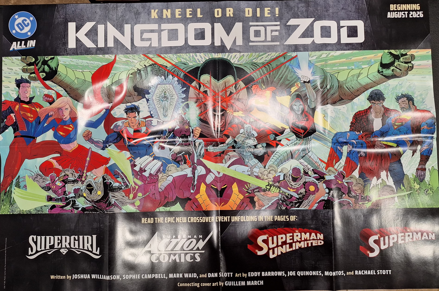 Kingdom of Zod Promo Poster (Retailer Exlusive)
