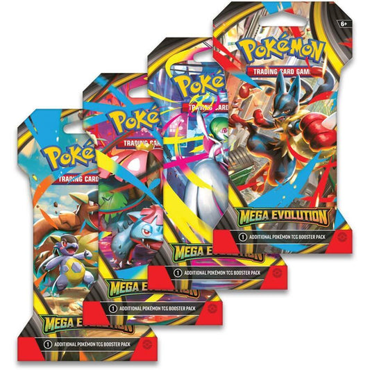 Mega Evolution Sleeved Booster Pack