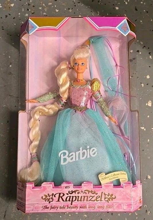 Mattel 1994 Vintage Barbie as Rapunzel Doll Children's Collector Series