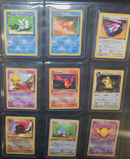 1st Edition Team Rocket Complete set - Cleanest Set Ever (SEE PICTURES)