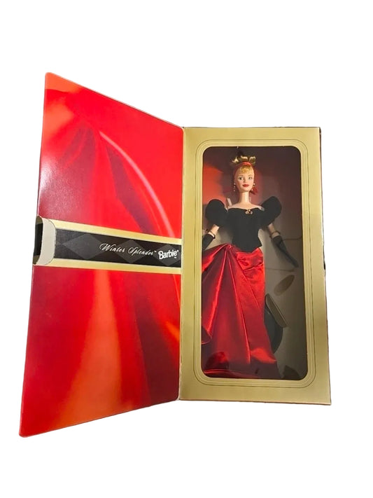 1998 Special Edition Avon Exclusive WINTER SPLENDOR Blonde Barbie Near Mint NIB