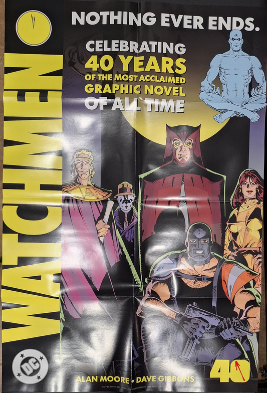 Watchmen 40th Anniversary Promo Poster (Retailer Exclusive)