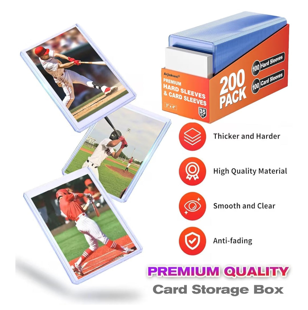 100 Top Loaders & 100 Penny Sleeves