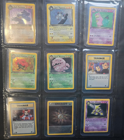 1st Edition Team Rocket Complete set - Cleanest Set Ever (SEE PICTURES)