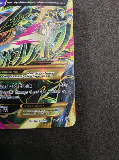 M Rayquaza EX 98/98 - Ancient Ogins XY - LP