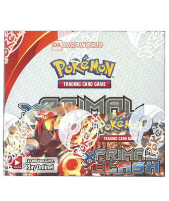 Pokemon XY Primal Clash Booster Box - Factory Sealed with Acrylic Case