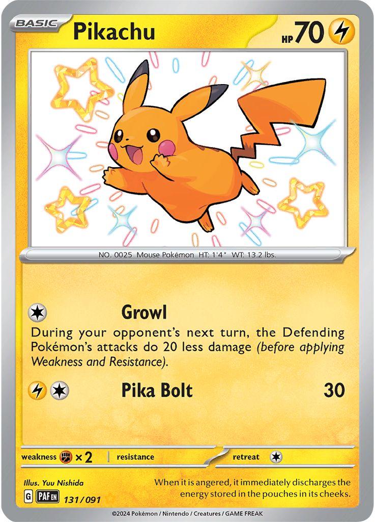 Pikachu - Paldean Fates #131/091