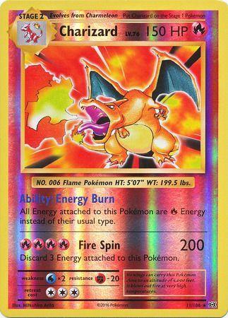 Charizard - Evolutions #11/108 Reverse Holo