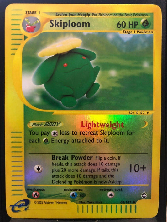 Skiploom - Aquapolis #60/147 Reverse Holo