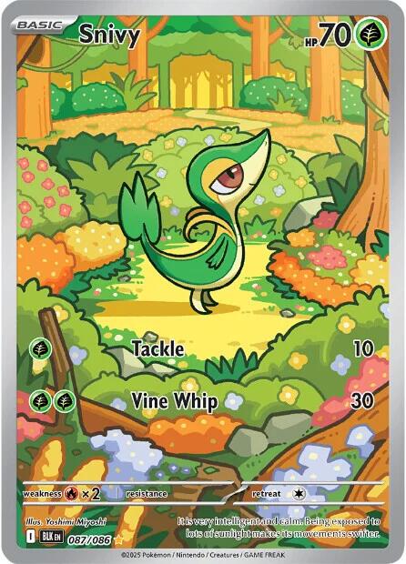 Snivy - Black Bolt #87/086