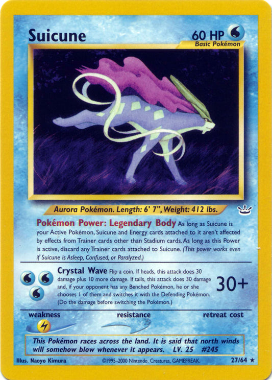 Suicune - Neo Revelation #27/64