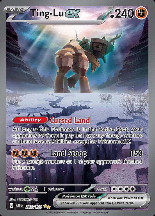 Ting-Lu EX- Paldea Evolved #263/193