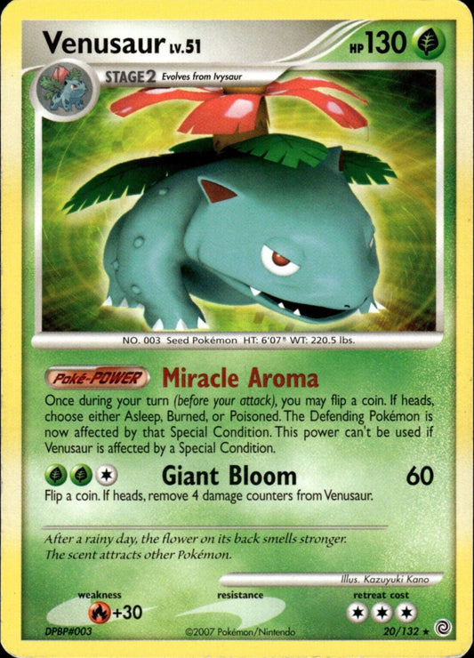 Venusaur - Secret Wonders #20/132